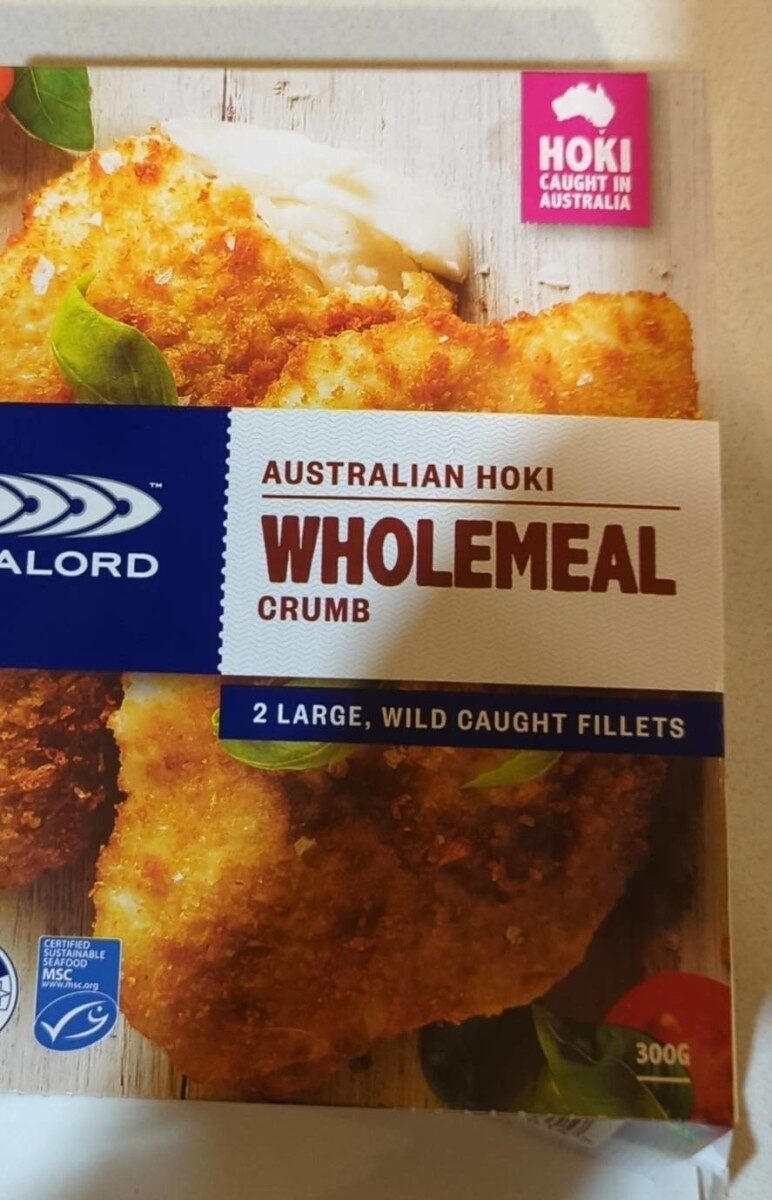 Australian Hoki wholemeal crumb - Product