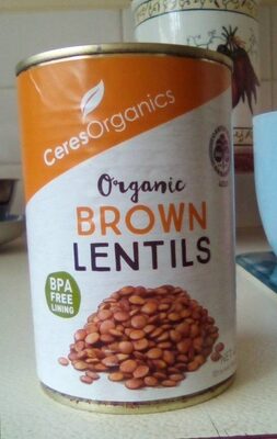 Brown lentils - Product
