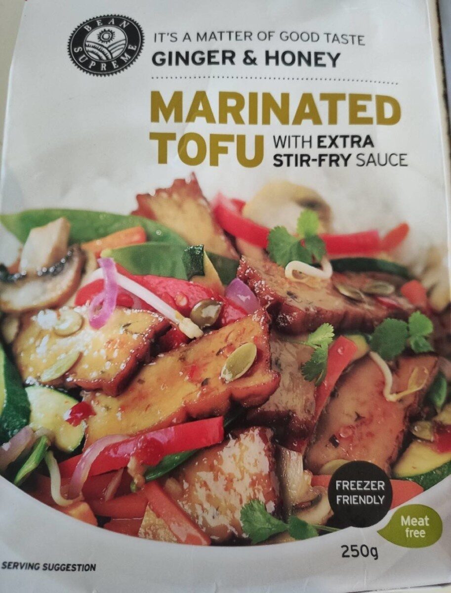 Marinated Tofu with extra stir-fry sauce - Product