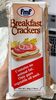 Breakfast crackers - Product