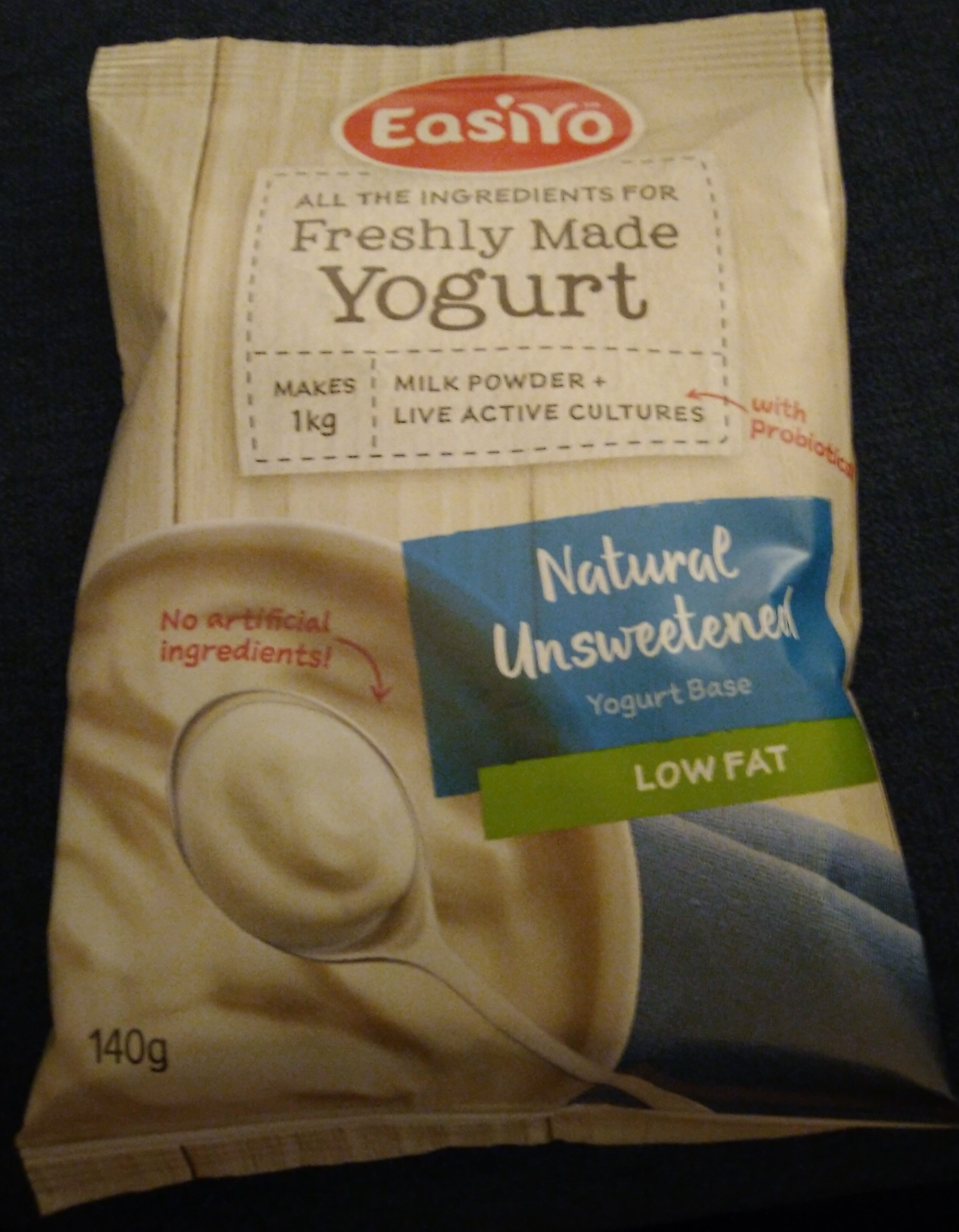Natural unsweetened yogurt base - Product - fr