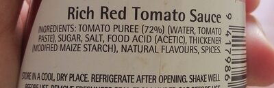 Tomato Sauce - Ingredients