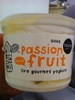 Passion Fruit Live Gourmet Yoghurt - Product