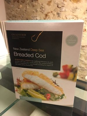 New Zealand Deep Sea Breaded Cod 1kg - Product - fr