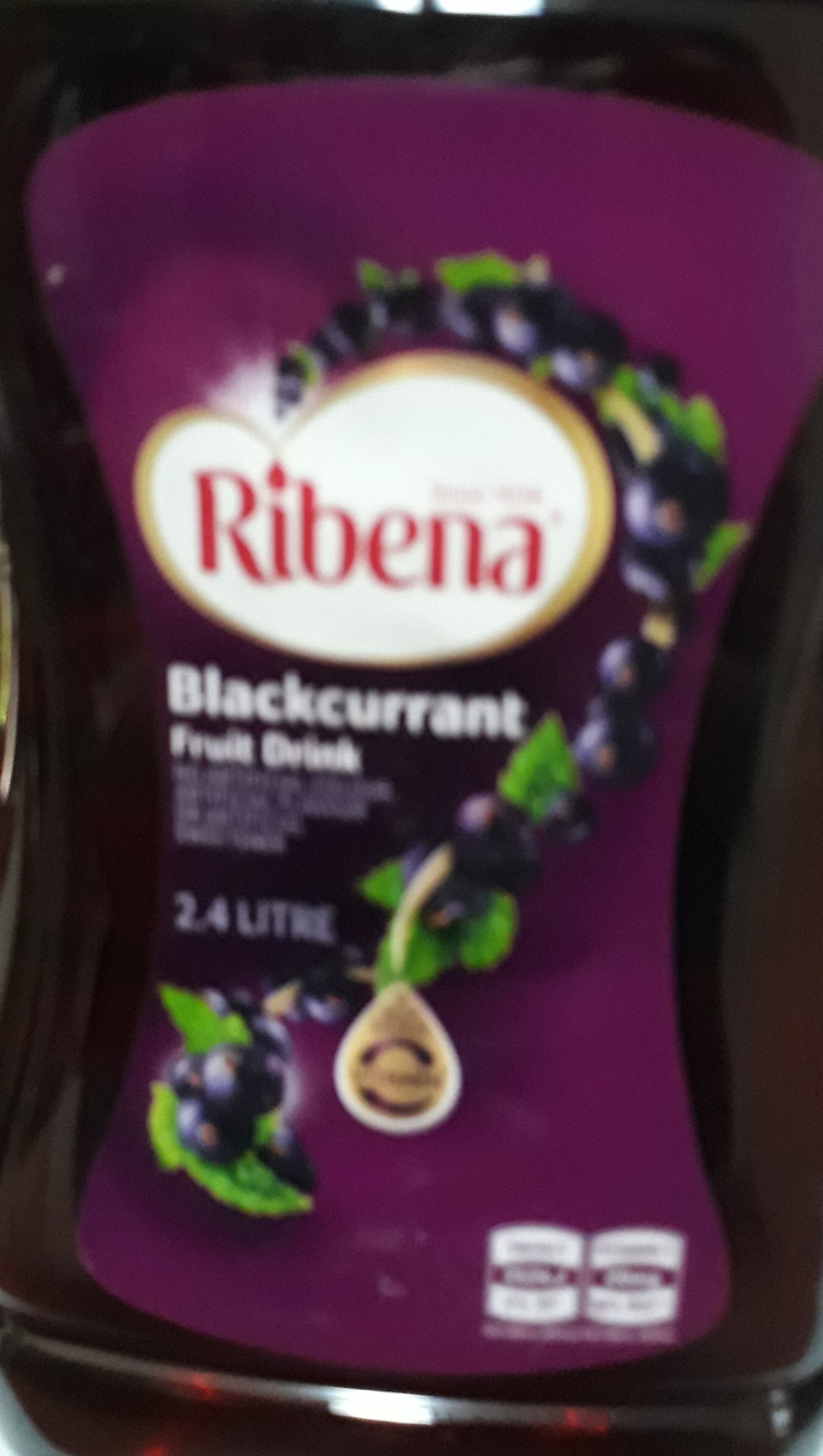 ribena blackcurrent drink - Product