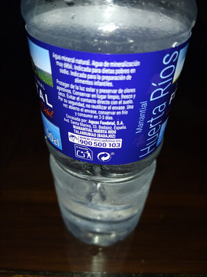 Agua Fondetsl - Ingredients