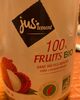 Justement 100% fruits bio - Produit