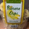 Dried Fruit Banana Chips, Banana - Produit