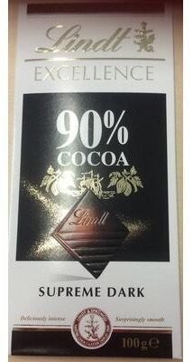 90% Cocoa, Supreme Dark - Prodotto - en
