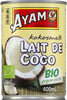 Lait de coco bio - Producto