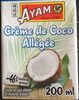 Crème de coco allégée - Product