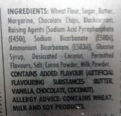 Butter Cookies - Ingredients