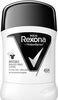 REXONA MEN Stick Anti-Transpirant Invisible Black & White 50ml - Produit