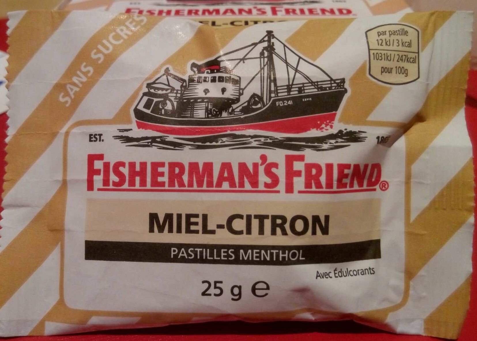 Fisherman's Friend Miel-Citron - Produkt - fr