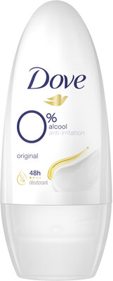 Dove 0% Déodorant Bille Original 50ml - Produit