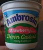 Strawberry Devon custard - Product