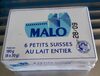 Petits suisses au lait entier - Product