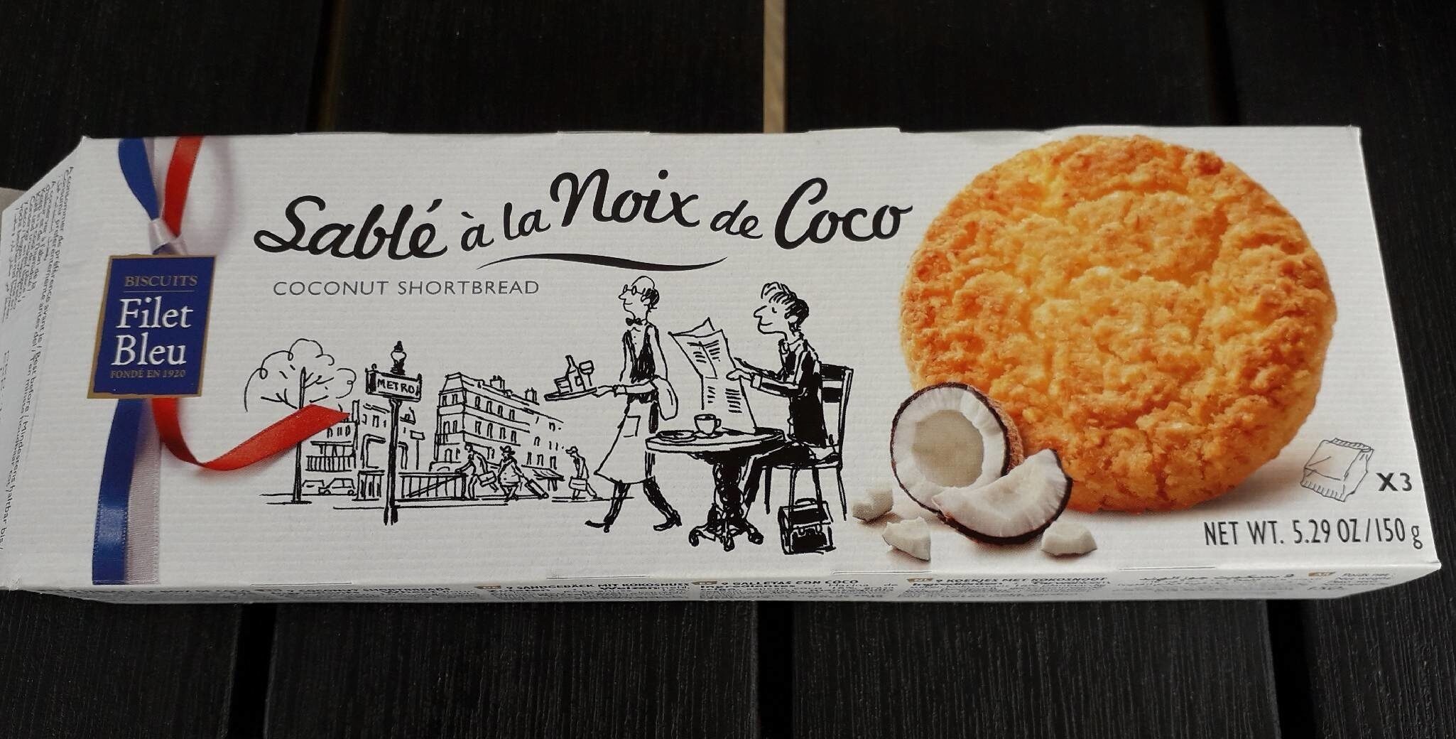 Sablés à la noix de coco - Product - fr