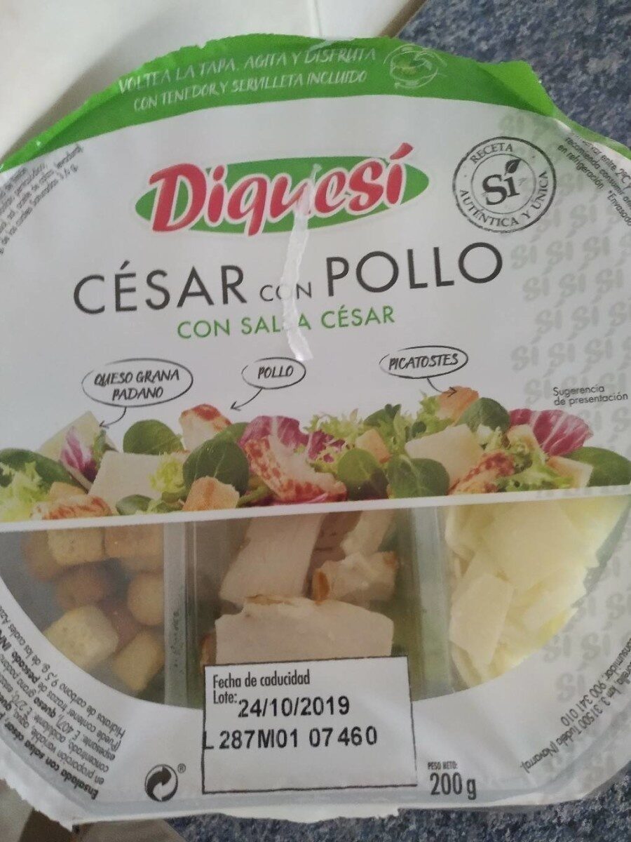 Ensalada César con pollo - Product - es
